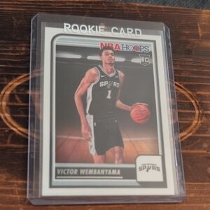 2023-24 Hoops Victor Wembanyama Rookie Card Spurs